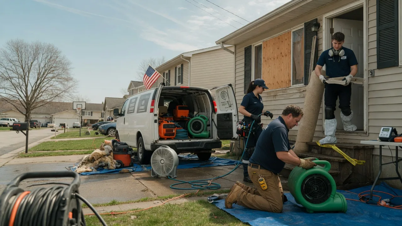 Water Damage Restoration in Kensal, ND near me